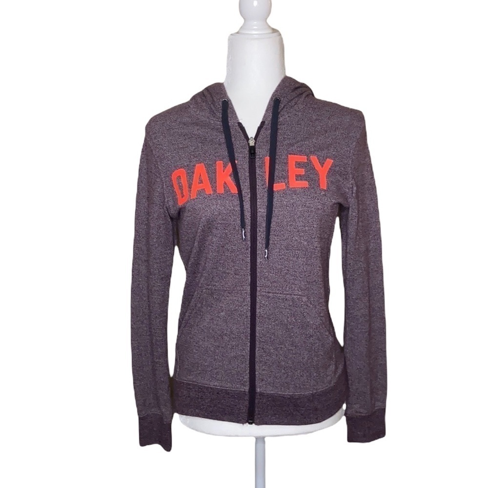 Oakley hooded front zip sweatshirt